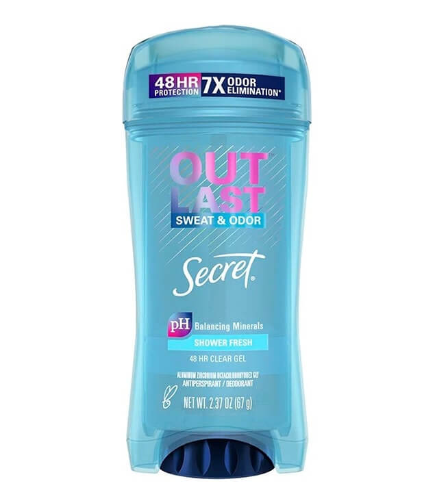 SECRET | OUTLAST CLEAR GEL DEODORANT SHOWER FRESH
